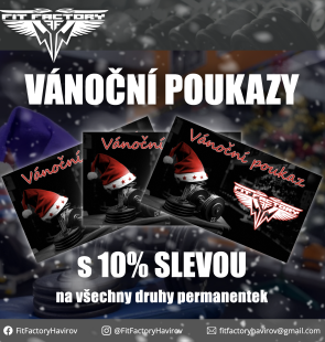 Vánoční dárkové poukazy